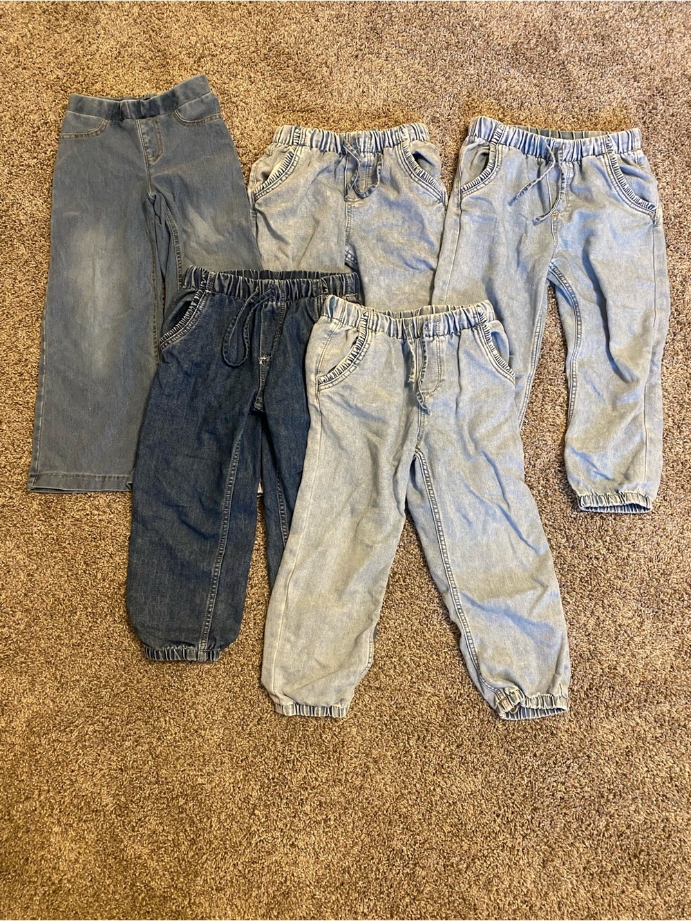 H & M Toddler Girl Jeans (Bundle of 5)